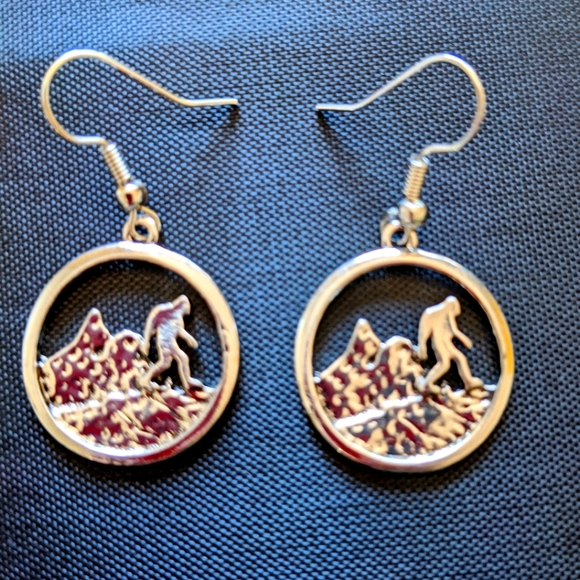 Hand Crafted Jewelry - Sasquatch Earrings Super Cute Hypoallergenic